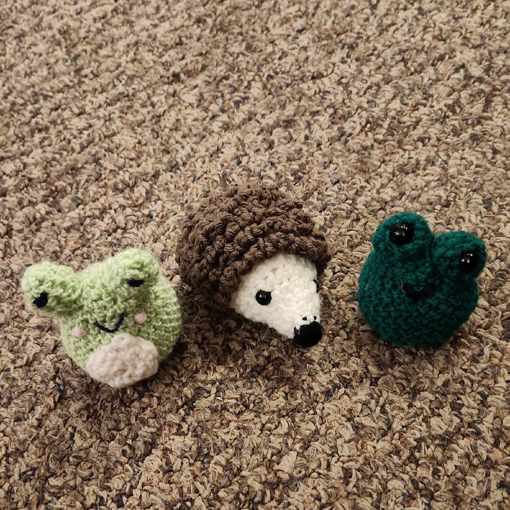 Handmade Crochet Mini Animal Set